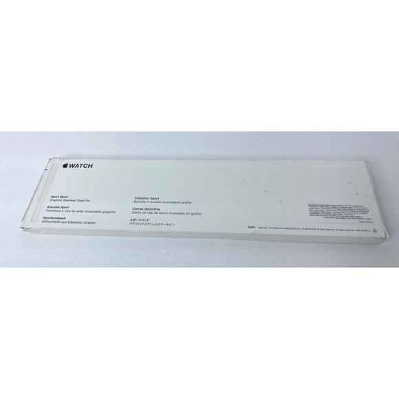 Apple Sport Band for Watch Series 7 - Midnight, Size M/L  (45mm) - Picture 6 of 16